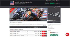 Desktop Screenshot of americas-moto-gp.com